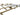 Tradesman Canopy Ladder-Rack Raw Finish Aluminium 2300 Length (Universal) - OZI4X4 PTY LTD