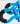 Blue D-shackle size 3/4  4.75 Ton a pair with Rubber - OZI4X4 PTY LTD