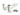 Pair of Premium White Canopy Ladder Rack 1280mm Wide - OZI4X4 PTY LTD