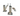 Pair Raw Canopy ladder rack 1400 mm Wide - OZI4X4 PTY LTD