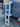 Fold Down Rear Canopy Ladder Rack White