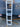 Fold Down Rear Canopy Ladder Rack White