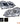 Crystal Clear DRL Projector Head Lights with LED Indicators for Mercedes-Benz C-Class W203 Sedan & Wagon 2000-2007