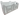 White Aluminum Dual Jerry Can Holder - OZI4X4 PTY LTD