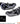 Black 3D Stripe Bar DRL projector head lights with LED indicators for Hyundai Veloster FS 2011-2017