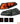 Full Smoked R Style LED Tail lights for Volkswagen VW Golf VII MK-7 Hatch 2012-2017
